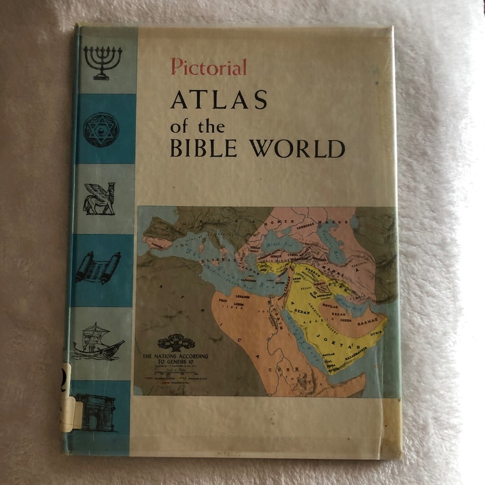 Pictorial Atlas of the Bible World, C 1959, Hardback